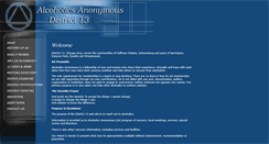 Desktop Screenshot of district13aa.org